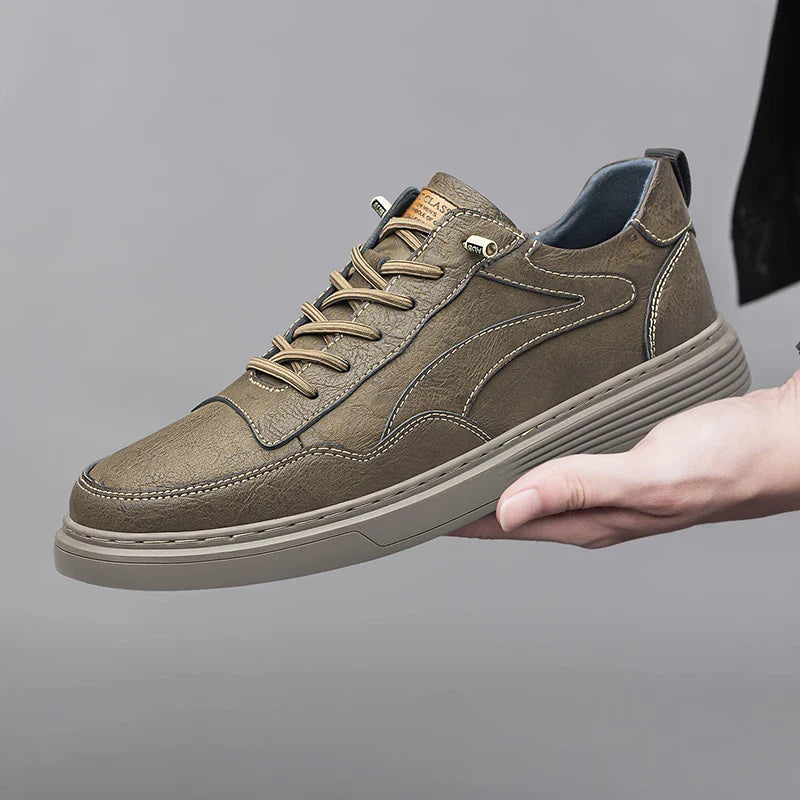 Ozgun Genuine Leather Sneakers